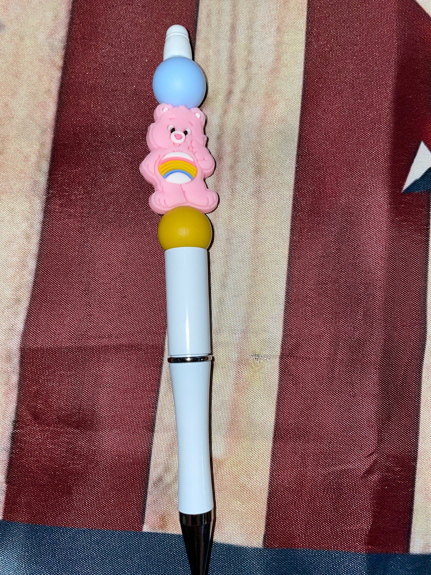 Pink care bear focal